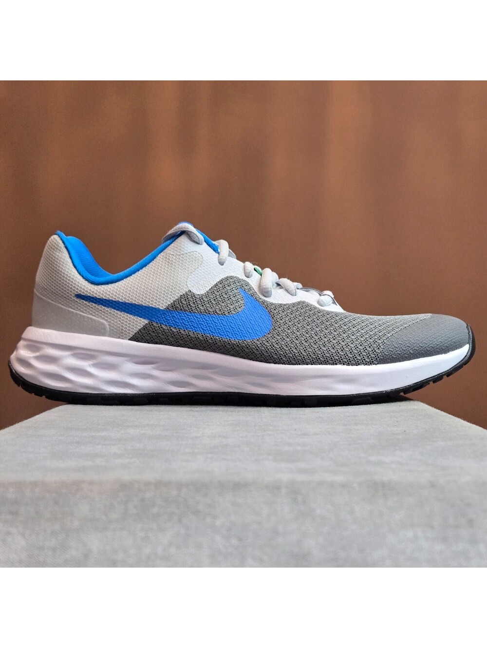 Nike Revolution 6 NN - Cool Grey / Photo Blue (DD1096-008) Youth Size 5.5Y